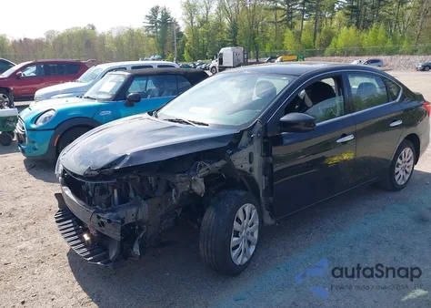 2018 Nissan Sentra S from USA, damaged, VIN 3N1AB7APXJY332962